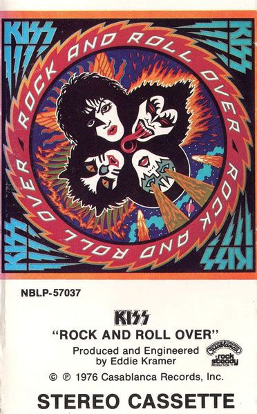 Kiss Rock And Roll Over 1976 Cassette Discogs