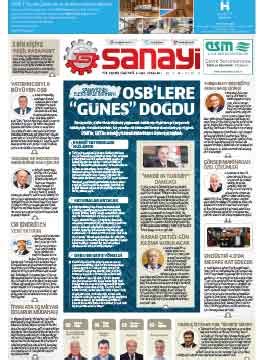 Sanayi Gazetesi Sayı 392 Sanayi Gazetesi