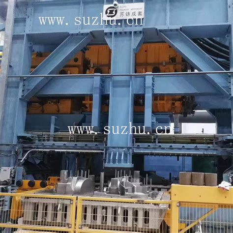 Static Pressure Horizontal Automatic Green Sand Moulding Production