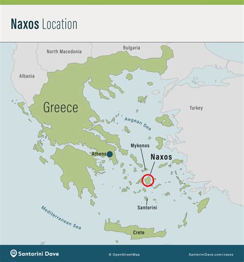 Naxos Tourist Maps - Beaches, Attractions, Towns, Airport & Ferry Port