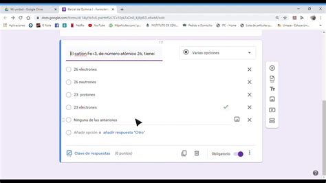 Crear Evaluaciones Con Google Forms YouTube