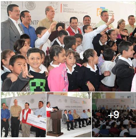 Entregan apoyos económicos a escuelas Presentes los líderes