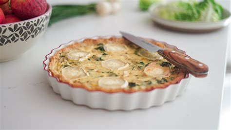 Quiche Au Chèvre Et Au Cresson Les Pépites De Noisette