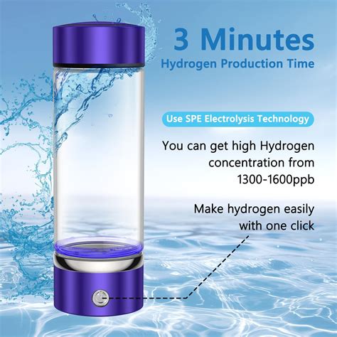 Bntuk Upgraded Hydrogen Water Bottle With Pem Spe India Ubuy