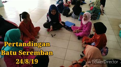 Pertandingan Batu Seremban Festival Permainan Tradisional Sekolah