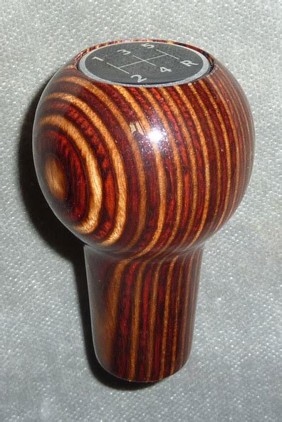 Custom Wood Gearshift Knobs