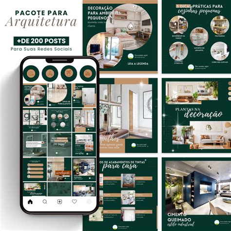 Pack Canva Para Arquitetura E Design De Interiores Daniela Torres