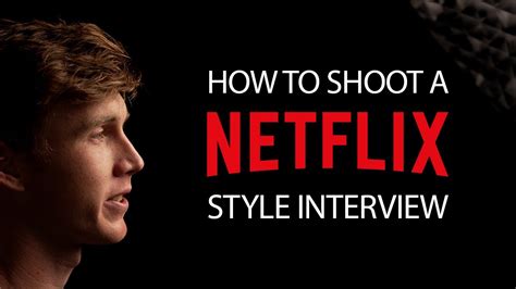 How To Shoot A Netflix Style Interview Formula Drive To Survive