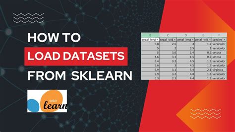 How To Load Datasets From Sklearn Sklearn Inbuild Databases Machine