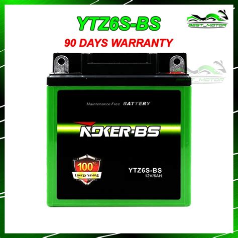 Roker BS Battery Gel Bateri YTZ6 YTZ6S BS RS150R CBR 150 VARIO150 AIR