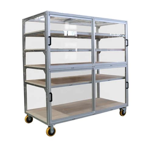 Professional Customise Aluminum Extrusion Profiles Storage Rack With