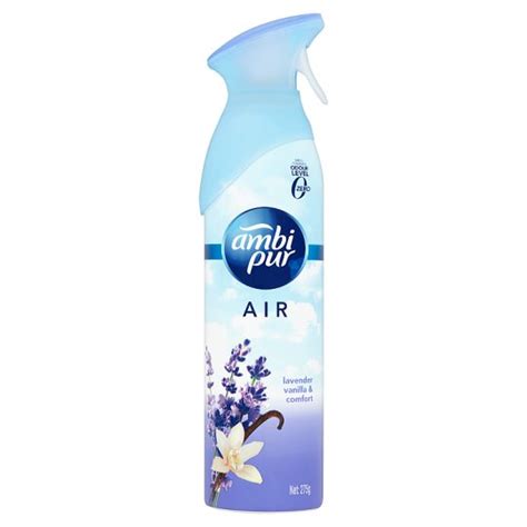 Ambi Pur Air Effects Aerosol Lavender Vanilla And Comfort 275g Shopee Malaysia