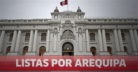 Siete Candidatos Al Congreso Por Arequipa Tienen Sentencias Judiciales