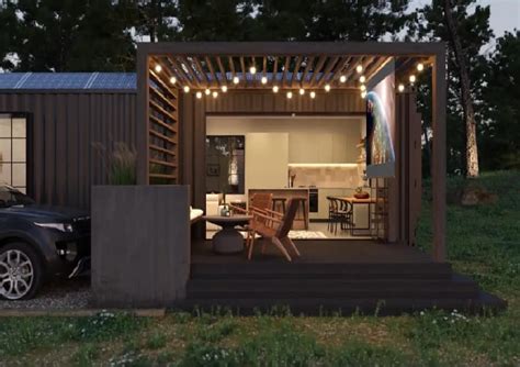 Modern Small Container House Plan