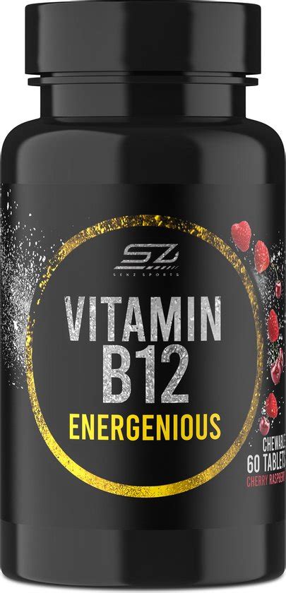 Senz Sports Vitamine B12 Voedingssupplement 60 Tabletten Met