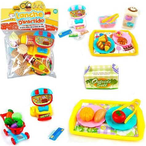 Kit Cozinha Infantil Bandeja Cestinha E Acessorios IMP