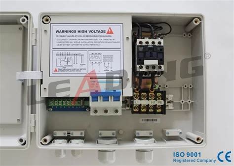 China Single Pump Controller Three Phase Pump Control Panel