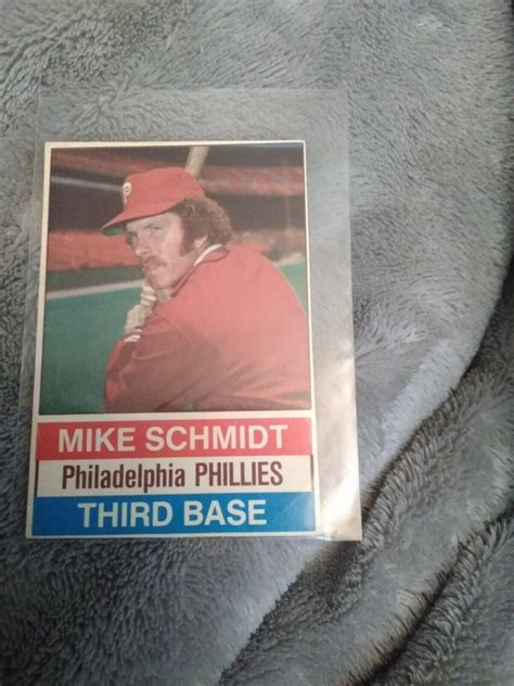 MIKE SCHMIDT PHILLIES 1976 Hostess Baseball Card 84 EBay