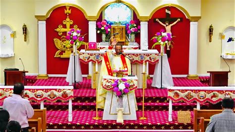 Ettunombu Day 7 Holy Mass Wednesday Qurbana At St Thomas Syro Malabar