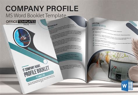 Company Profile Booklet Templates For Ms Word