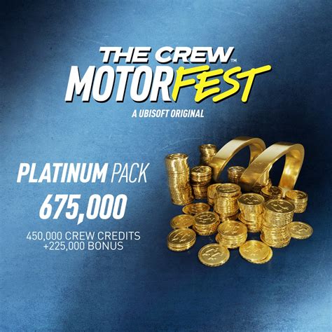 The Crew Motorfest Platinum Pack 675 000 Crew Credits