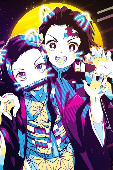 Tanjiro And Nezuko Poster