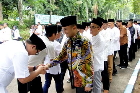 Pimpin Apel Besar Dan Halal Bi Halal Perumda Tirta Rangga Subang Tahun