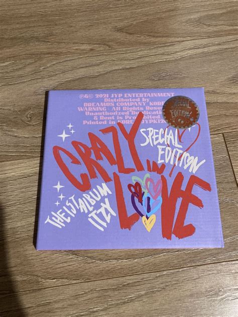 Album Cd Kpop Itzy Crazy In Love Special Edition Wroc Aw Psie Pole Olx Pl