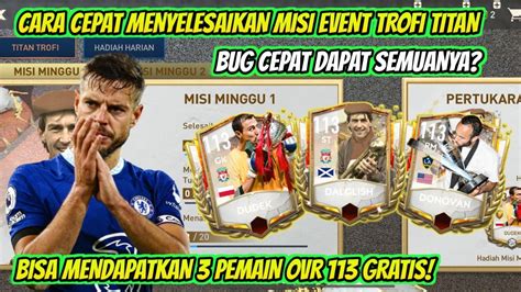 Cara Cepat Menyelesaikan Misi Event Fifa Mobile Trofi Titan Bisa Dapat