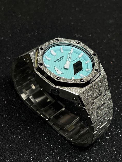 Casioak Tiffany Blue Colour Limited Edition Ap Royal Oak Etsy Uk