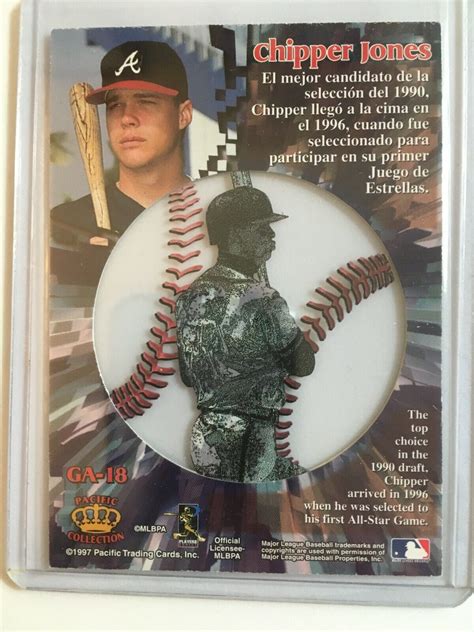 Pacific Prism Gate Attractions Ga Chipper Jones Hof Atlanta