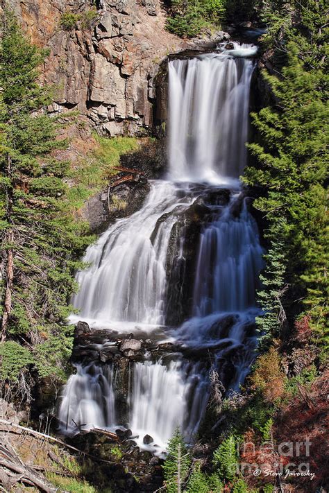 Undine Falls Yellowstone National Park Photograph By Steve Javorsky