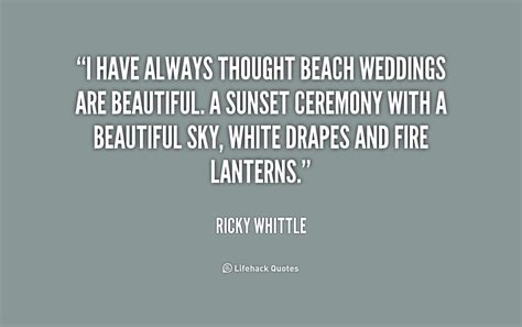 Beach Wedding Quotes Quotesgram