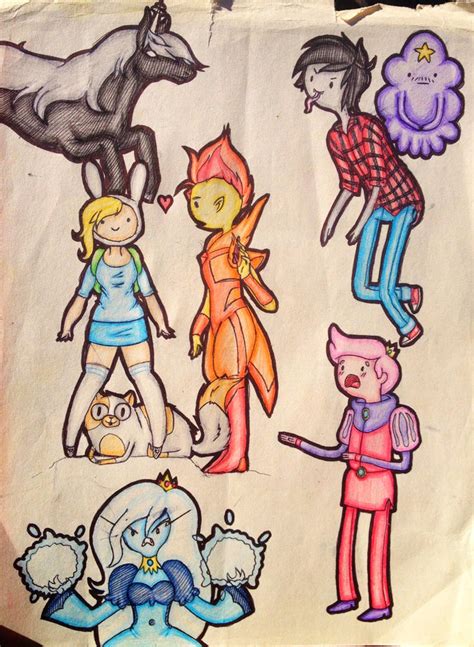 Adventure Time Gender Swapped Characters By Wolfgrl13 On Deviantart