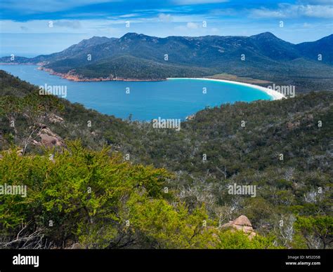 Wineglass Bay Freycinet National Park East Coast Of Tasmania Australia