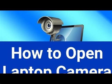 How To Open Laptop Camera Open Laptop Web Camera Bikash Multi