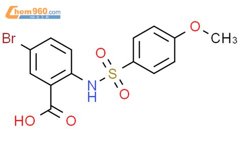 562078 36 8 Benzoic Acid 5 Bromo 2 4 Methoxyphenyl Sulfonyl Amino