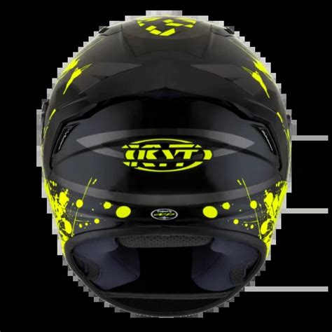 Kyt Nfr Neutron Yellow Gloss Helmet Custom Elements