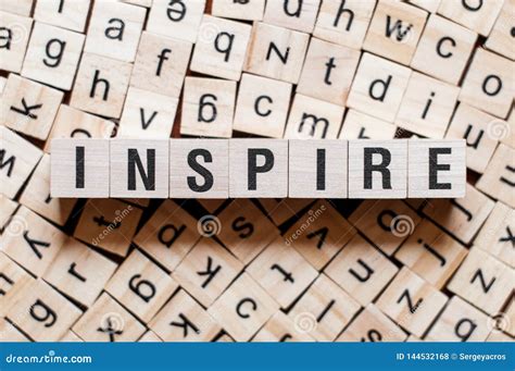 Inspire Word Concept Stock Photo Image Of Achievement 144532168