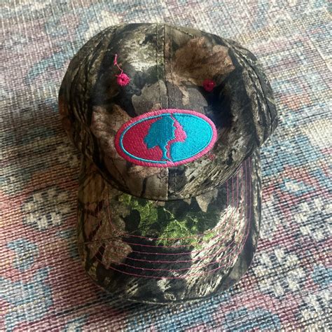 Mossy oak camo hat - Depop