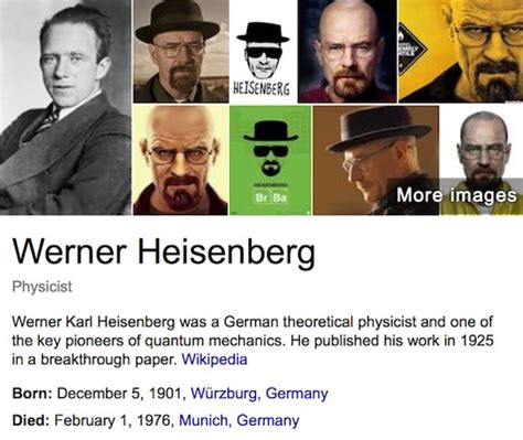 Heisenberg Uncertainty Principle Breaking Bad