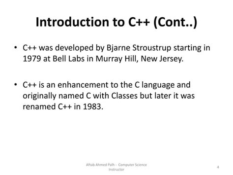 Introduction To C Language Ppt