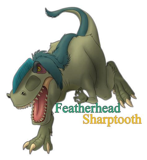 Featherhead Sharptooth Dracotyrannus By Awesomef0x On Deviantart