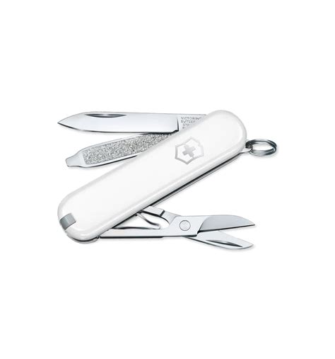 Classic Mini Swiss Army Knife Falling Snow White