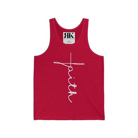 Faith Cross Christian Tank Top Rktopic Christian Tank Christian