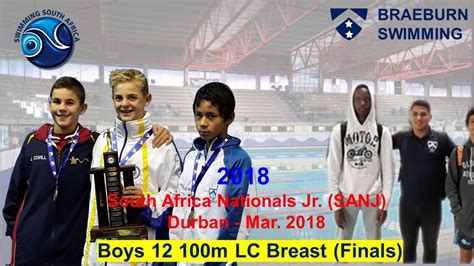 Swim Journal 2 2018 Sanj Boys 12u 100 Lc Breast Finals Youtube