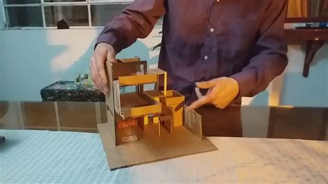 Examen Final Espacio Y Volumetria Maqueta Arquitectonica Youtube