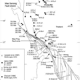 Regional Location Map Illustrating The Cenozoic Recent Structural