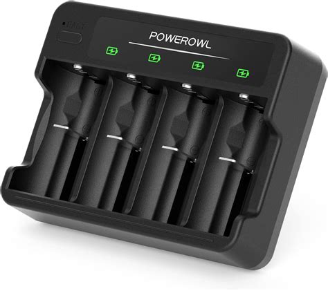 POWEROWL AA AAA C D Battery Charger Universal Battery Charger For Ni