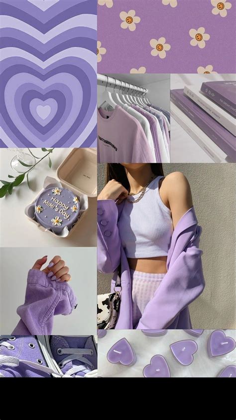 Purple Aesthetic Ribbon Slides Asthetic Aesthetic Wallpapers